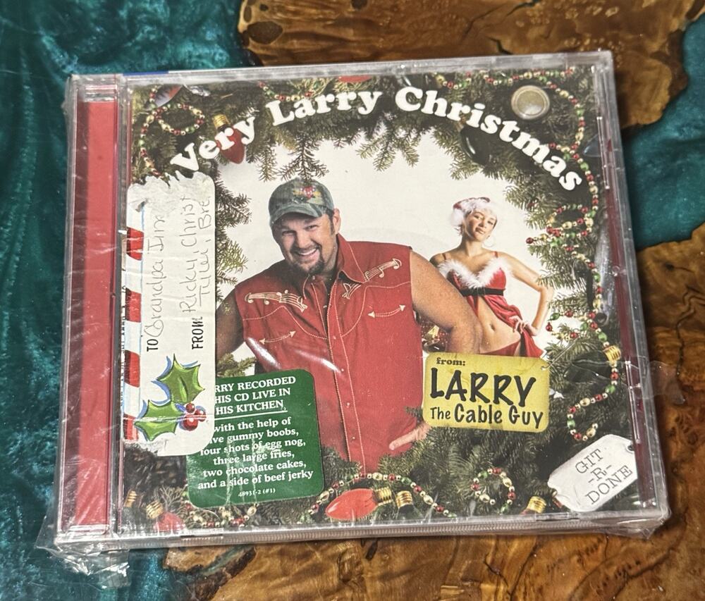 Larry the Cable Guy CD A Very Larry Christmas Comedy Holiday